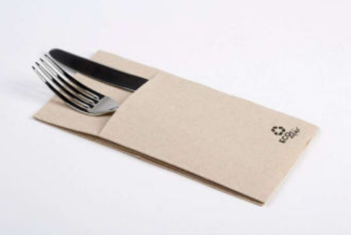 Servilleta 40x40 P&P Kanguro Kraft 960 Ud. Eco Nature