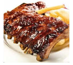 COSTILLA DE CERDO A LA BARBACOA_bolsa 3kg / PAST.