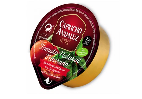 CAJA TOMATE TRITURADO MONODOSIS 25GR 160 UNID.