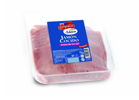 JAMON COCIDO REDUCIDO SAL LONCHA PAQUETE 3 KG